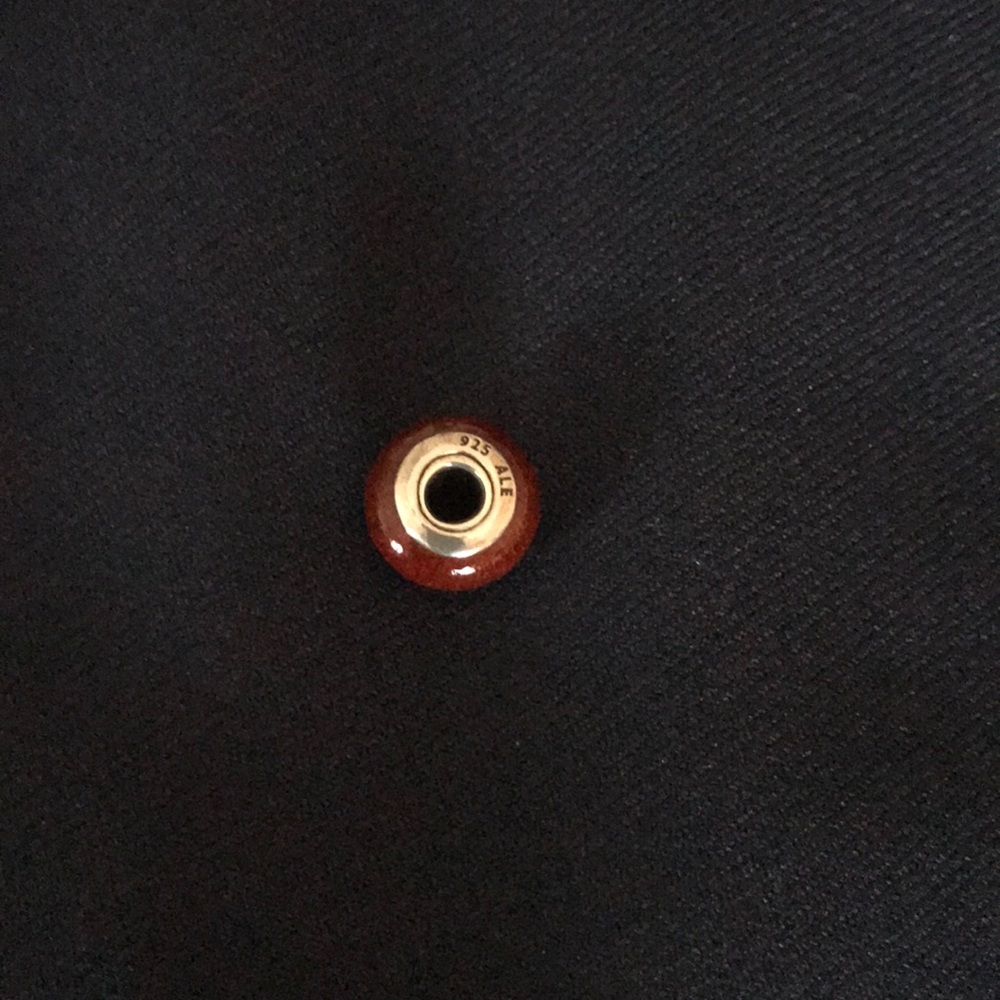 Pandora Brown Wood Charm